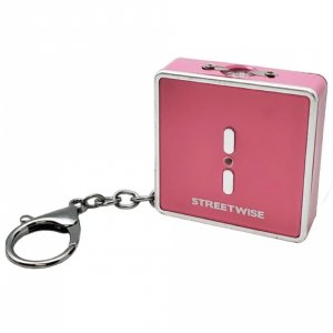 Streetwise SWSO26PK Square Off 26m Keychain Stun Gun Pink