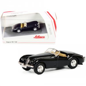 Schuco 452651600 Jaguar Xk 120 Roadster Black 187 (ho) Diecast Model C