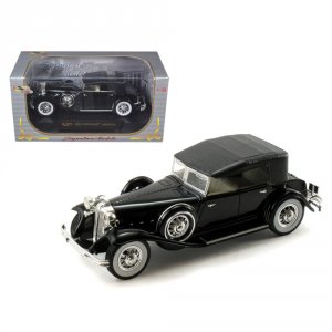 Signature 32316bk 1932 Chrysler Lebaron Black 132 Diecast Car Model By