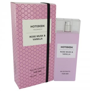 Selectiva 541913 Notebook Rose Musk  Vanilla Eau De Toilette Spray 3.4