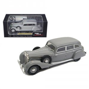 Signature 43701gry 1938 Mercedes 770k Sedan Grey 143 Diecast Car Model