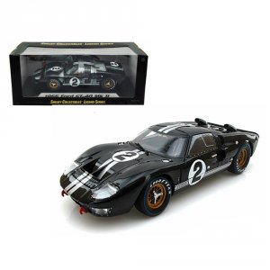 Shelby SC408 1966 Ford Gt-40 Mk Ii 2 Black 118 Diecast Model Car By