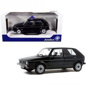 Solido S1800209 1983 Volkswagen Golf L Black 118 Diecast Model Car By