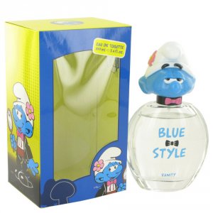 Smurfs 512167 The  Blue Style Vanity Eau De Toilette Spray 3.4 Oz For 