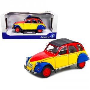 Solido S1805011 1985 Citroen 2cv6 Anisee Ricard 118 Diecast Model Car 