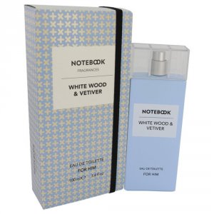 Selectiva 541912 Notebook White Wood  Vetiver Eau De Toilette Spray 3.