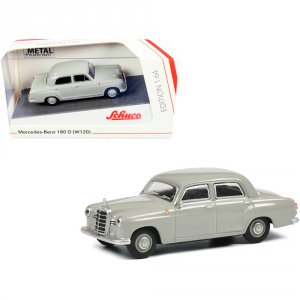 Schuco 452022100 Mercedes Benz 180 D (w120) Ponton Gray 164 Diecast Mo