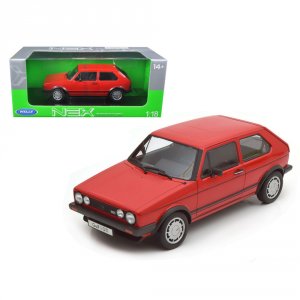 Welly 18039r Volkswagen Golf 1 Gti Red 118 Diecast Model Car By