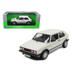 Welly 18039w Volkswagen Golf 1 Gti White 118 Diecast Model Car By