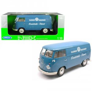 Welly 18053bl 1963 Volkswagen T1 Microbus Volkswagen Porschewagen Blue