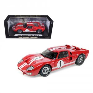 Shelby SC407 1966 Ford Gt-40 Mk 2 Red 1 118 Diecast Model Car By