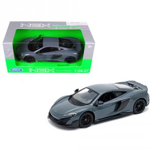 Welly 24089GRY Mclaren 675lt Coupe Gray 124-127 Diecast Model Car By