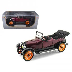 Signature 18105bur 1917 Reo Touring Burgundy 118 Diecast Model Car By