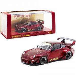 Tarmac T43-014-BF Porsche Rwb 993 Phoenix () Burgundy Rauh-welt Begrif