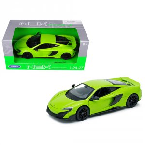 Welly 24089GRN Mclaren 675lt Coupe Green 124-127 Diecast Model Car By