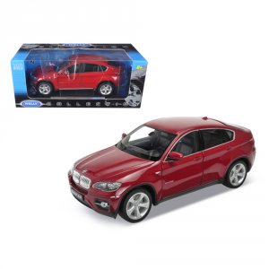 Welly 18031r 2011 2012 Bmw X6 Red 118 Diecast Car Model By