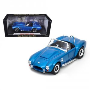 Shelby SC125 1966 Shelby Cobra Super Snake Blue 118 Diecast Model Car 