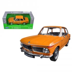 Welly 24053or Bmw 2002ti Orange 124 Diecast Model Car By