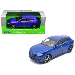 Welly 24078BL Maserati Levante Blue 124 - 127 Diecast Model Car By