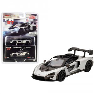 True MGT00171 Mclaren Senna Silver Limited Edition To 1200 Pieces Worl