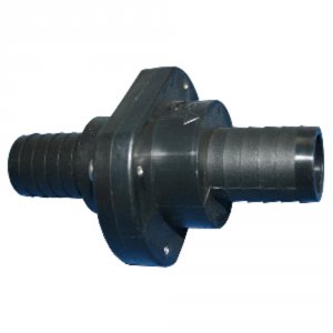 Th ILS-1200-DP T-h Marine Double Barb Inline Scupper Check Valve - 1-1