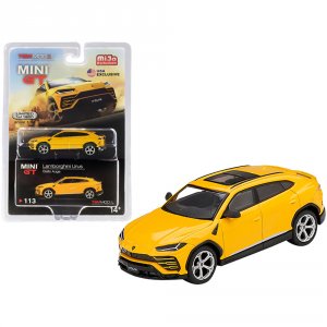 True MGT00113 Lamborghini Urus With Sunroof Giallo Auge Yellow Limited