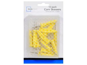 Bulk GE518 Mainstays Set Of 12 Corn Skewers With Case