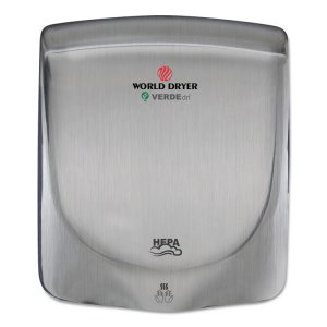 World WRL Q973A World Dryer Verdedri High-speed Hand Dryer - 11.6 Widt