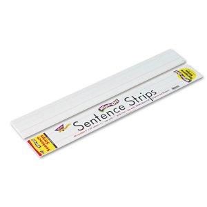 Trend TEP T4001 Trend Wipe-off Sentence Strips - Skill Learning: Writi