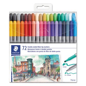 Staedtler 3200TB7202 Marker,72,asst,ast