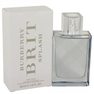 Burberry 533239 Brit Splash Eau De Toilette Spray 1.6 Oz For Men