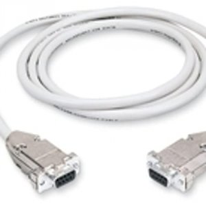 Black EYN257T-0010-FF Db9 Serial Null-modem Cable, Db9 Female