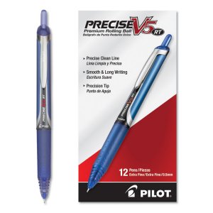 Pilot PIL84067 Pen,v5rt Blk 30ct Tub,bk