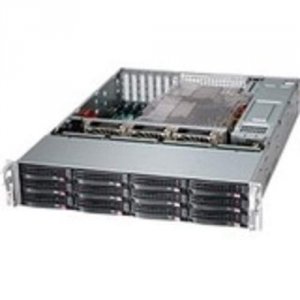 Supermicro CSE-826BAC4-R1K23LPB Sc826b 2u Rm 12bay Black Atx