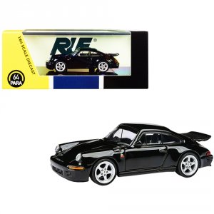 Paragon PA-55292 1987 Ruf Ctr Yellowbird Black 164 Diecast Model Car B