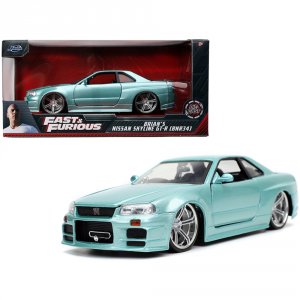 Jada 32608 Brian\'s Nissan Skyline Gt-r (bnr34) Rhd (right Hand Drive)