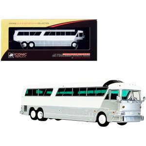 Iconic 87-0271 Mci Mc-7 Challenger Intercity Coach Bus Blank White And