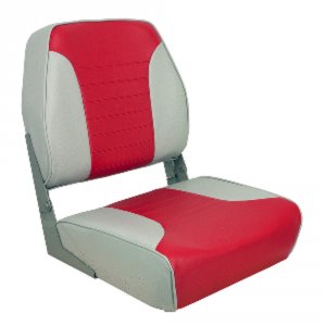 Springfield 1040655 Economy Multi-color Folding Seat - Greyred