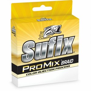 Sufix 630-165G Promix Braid 65 Lb Low-vis Green 300 Yds