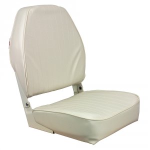 Springfield 1040649 High Back Folding Seat - White