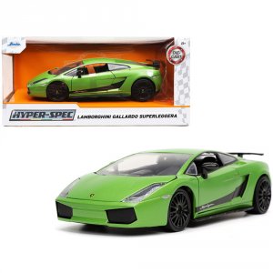 Jada 32717 Lamborghini Gallardo Superleggera Green Metallic With Black