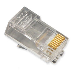 Cablesys ICC-ICMP8P8CFT Plug- 8p8c- Flat 100 Pack