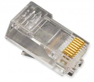 Cablesys ICC-ICMP8P8CRD Plug  8p8c  Oval Entry  Stranded  100 Pk