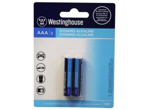 Bulk DA209 Westinghouse Dynamo Alkaline 2 Pack Aaa Battery