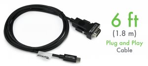 Plugable USBC-VGA-CABLE Plugable Usb 3.0 7-port Hub With 2 Bc 1.2 Char