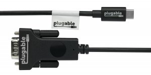 Plugable USBC-VGA-CABLE Plugable Usb 3.0 7-port Hub With 2 Bc 1.2 Char