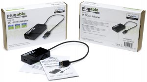 Plugable UGA-2KHDMI Plugable Usb-hdmi A-v Adapter - Usb - Hdmi Digital