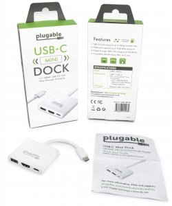 Plugable USBC-MD101 Plugable Usb Type-c Mini Dock With Hdmi, Usb 3.0 A