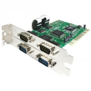 Startech C14603 .com 4 Port Pci Rs232 Serial Adapter Card - Pci - Seri