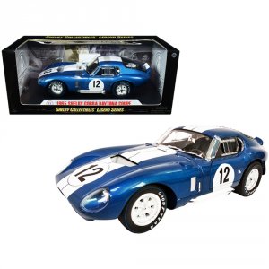 Shelby SC146 1965 Shelby Cobra Daytona Coupe 12 Blue Metallic With Whi